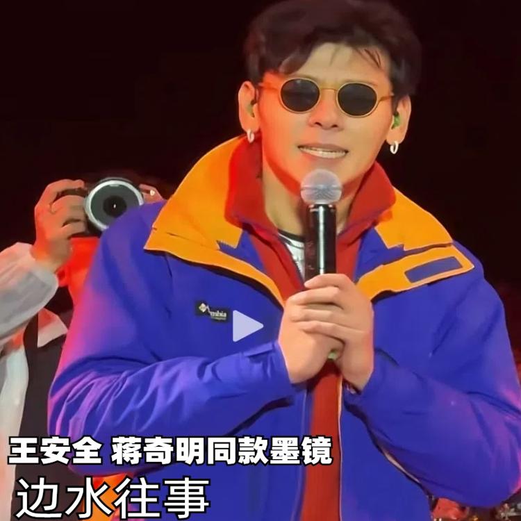 小框复古蒋奇明王安全同款