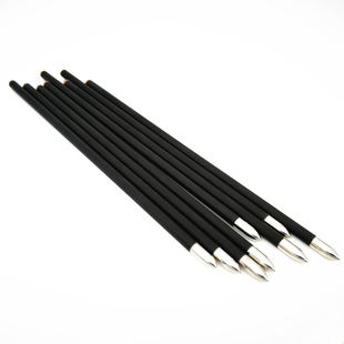 特殊规格各种长度订制 2羽箭 听风者弓箭6mm混碳箭 8mm玻纤无羽箭