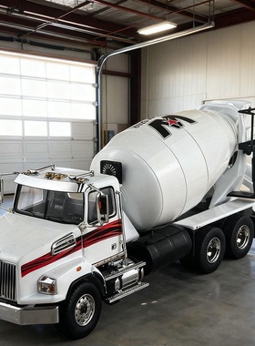 DM71035  1:50 西部之星混凝土搅拌运输卡车模型美版老货原装包装