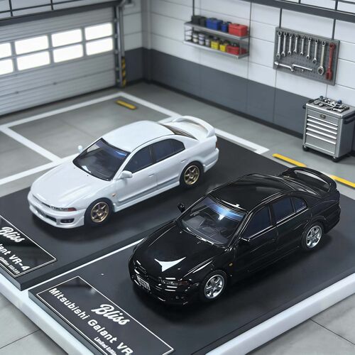 杭州HEC Bliss MK 1:64 三菱 戈兰 Galant VR-4 合金车模