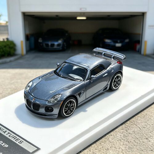 MK 北展限定 1:64 庞蒂亚克 银色静态仿真合金汽车模型