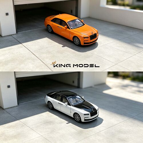 king model KM 1/64车模 劳斯莱斯 古斯特Ghost 合金车模