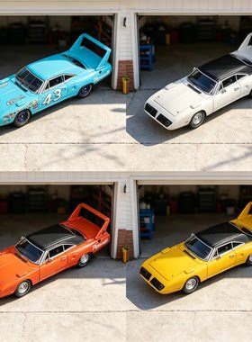 Mirage 1:64 普利茅斯超级鸟Plymouth Superbird 合金 汽车模型