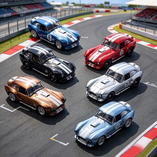 Liberty 1:64 福特野马谢尔比Shelby Cobra V10 改装宽体硬顶版