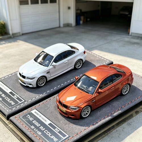 MORTAL 1:64 宝马BMW THE E82 1M Coupe 合金车模型收藏