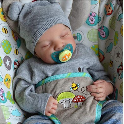 NPK正版19inch Levi Reborn Doll 仿真婴儿重生娃娃 外贸电商货源
