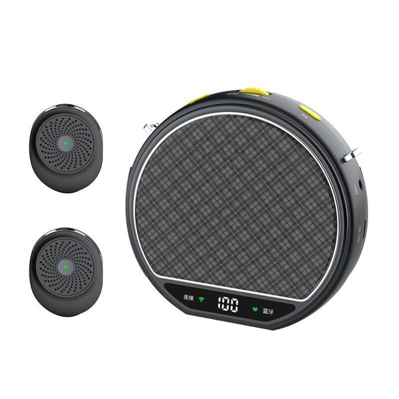 新款私模m27教师小蜜蜂扩音器无啸叫无失真磁吸无线领夹麦克风