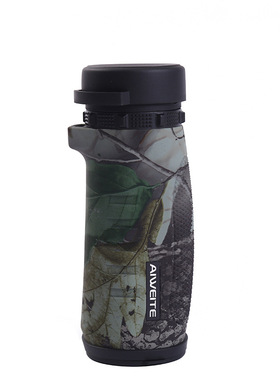 爱唯特10X32迷彩大目单筒望远镜登山户外观景望远镜便携高清高倍