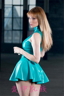 乳胶衣 KIG打底裙 女 mini迷你乳胶裙 定制 乳胶连衣裙