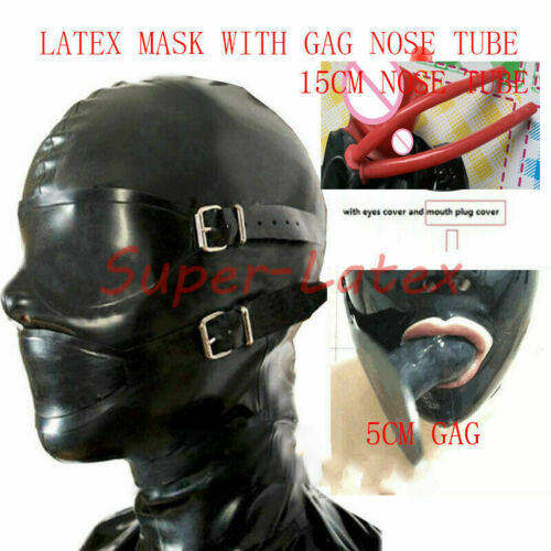 全包乳胶头套 牙套鼻管 眼罩口罩 高弹力 定制