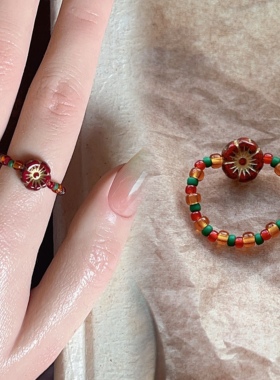 烂番茄和烂柿子｜酒馆三零二秒原创戒指复古设计感时尚秋冬多巴胺