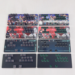 闪指格斗键盘HITBOX树莓派RP2040后覆盖式 SOCD街霸6代替街机摇杆