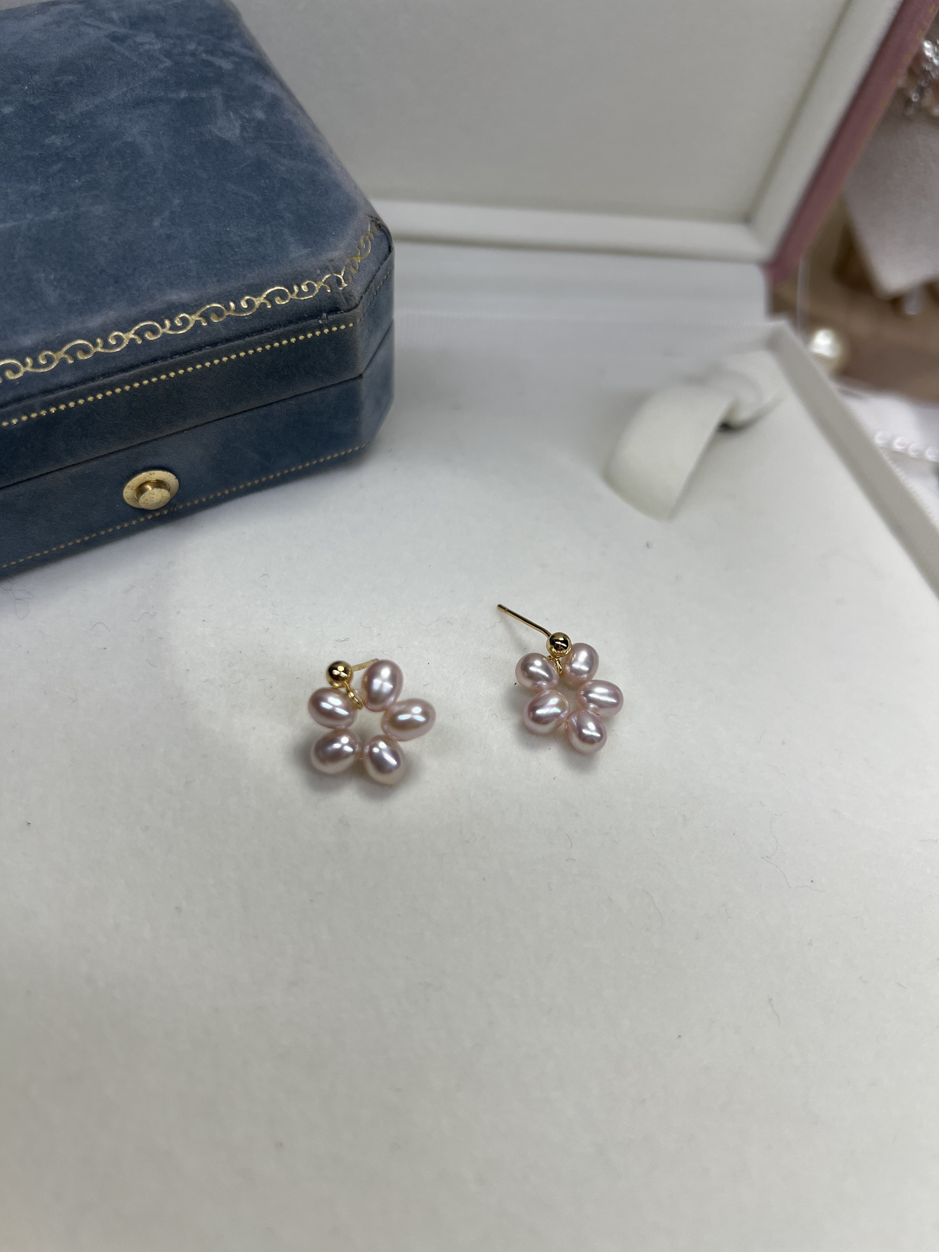 天然珍珠耳钉925针仙紫稀有粉色耳钉精品耳环小众设计款耳环精美,珠宝/钻石/翡翠,耳饰,淘宝优惠券,粉丝福利购,淘宝优惠卷