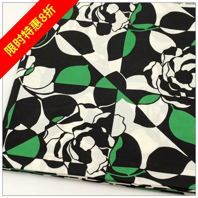 惠安女头巾玫瑰清仓甩卖印花布料