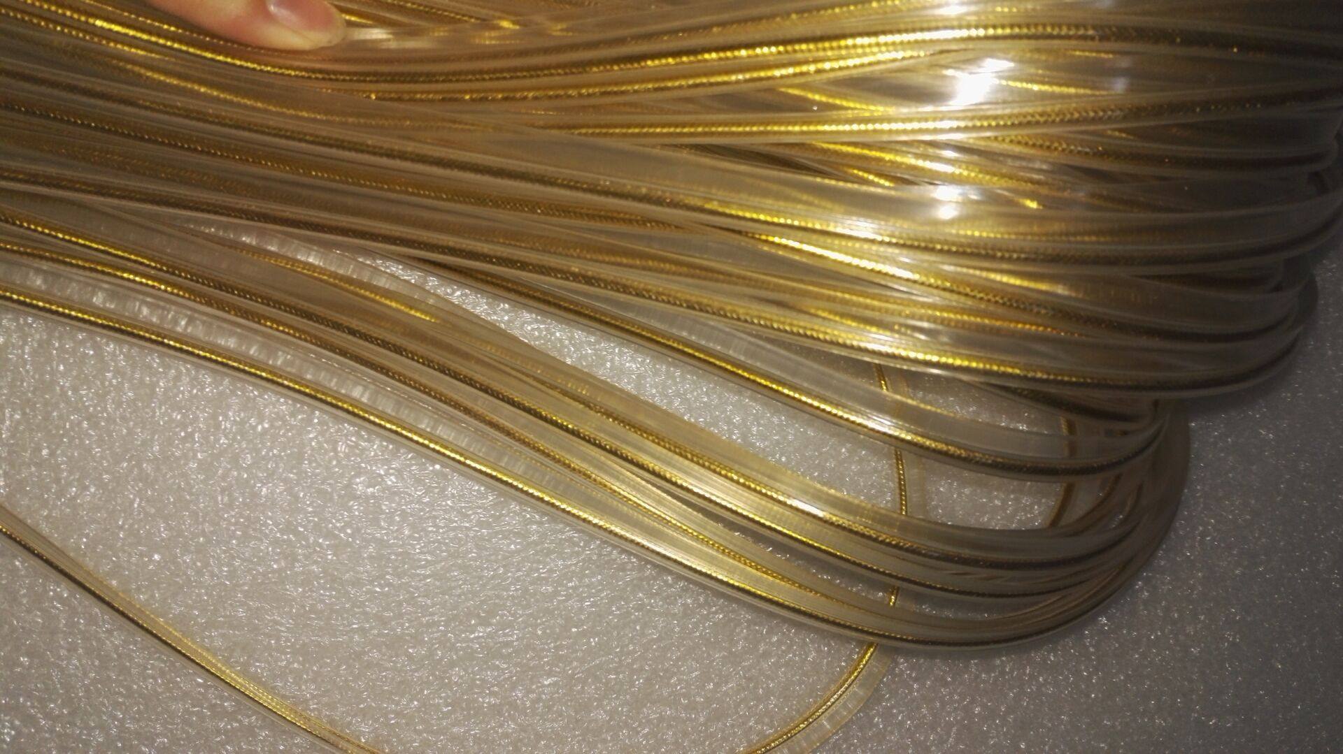 音箱金边piping cord吉他音箱白条 高档环保金边封边结合边软胶条