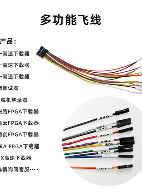 Altera 10线JTAG带字飞线 2.54间距