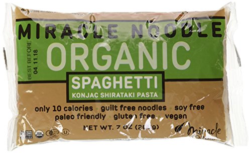 Miracle Noodle Organic Shiritaki Konjac Spaghetti Pas