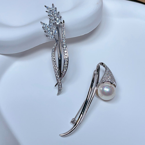 品牌重工胸针超闪锆石大衣装饰饰品包包衣服帽子点缀别针