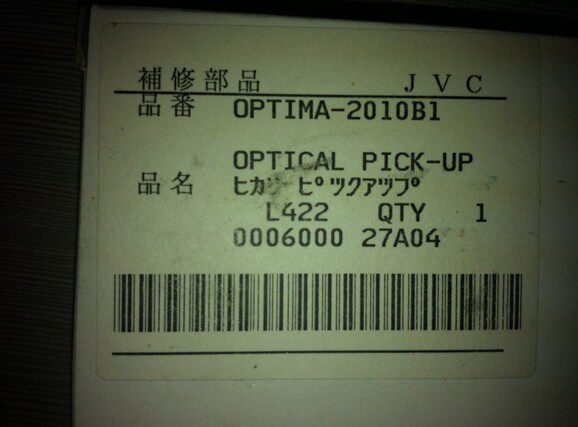 New original JVC Laser head OPT-2010 OPTIMA-2010 ( XV-THA9 Laser head )in the Audio appliances , Video Appliance Parts ,  hifi Audio Accessories , Laser head  category - from Buy2taobao.com to provide professional Taobao agent buy service