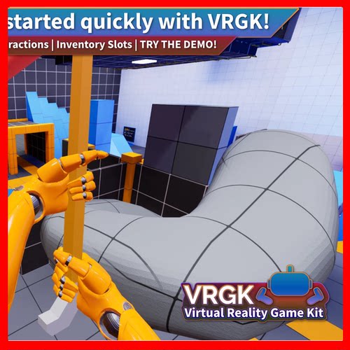 UE4虚幻 虚拟现实套件 VRGK Virtual Reality Game Kit v2.1 4.27