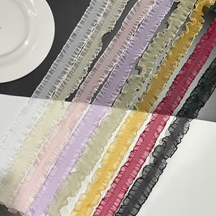3cm柔软弹力雪纱带彩带松紧带礼品缎带装饰辅料diy手工蕾丝花边