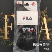 舒适百搭简约时尚 Fila 斐乐男士 潮流中筒袜男