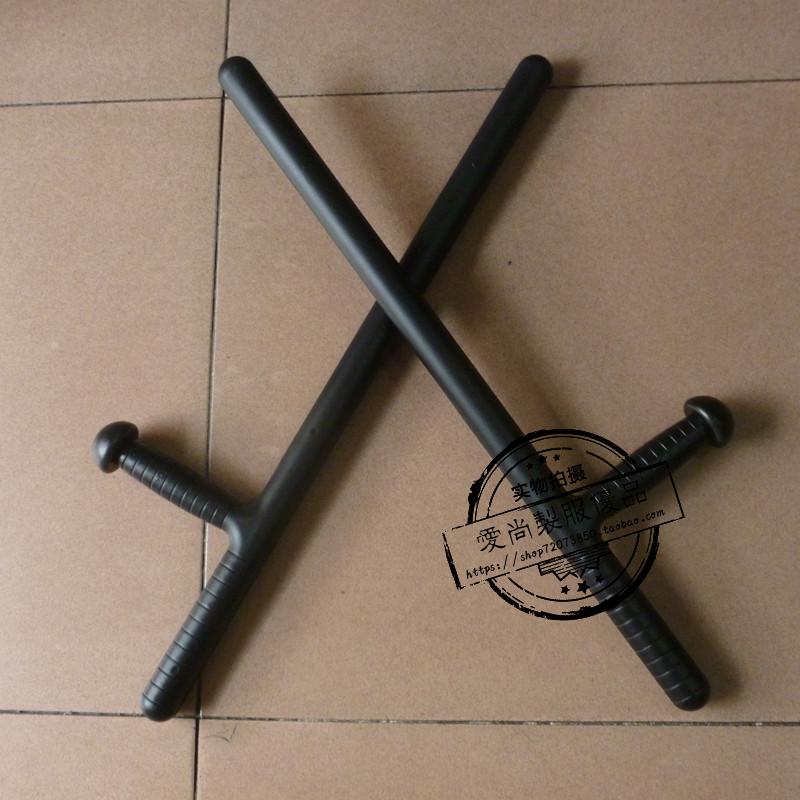正品防暴棍保安橡胶棒巡逻棍校园保安棍/橡胶棍/PC防身棍硬质PC棍