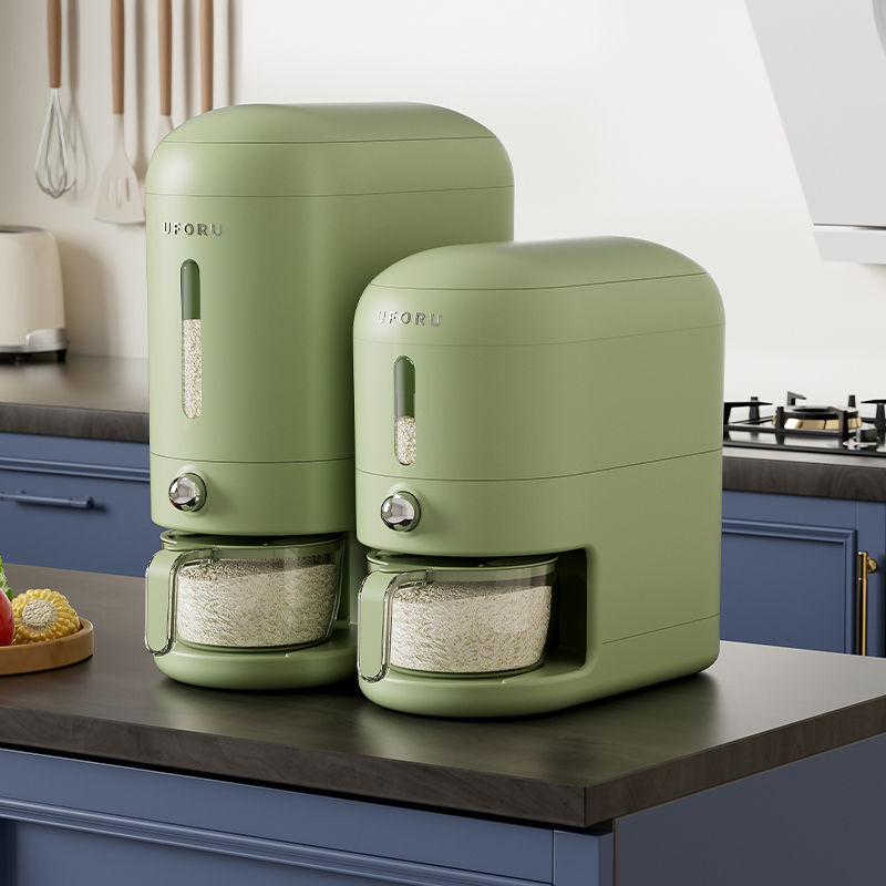 uforu中古风复古绿存米桶