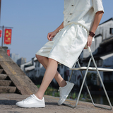 2025风夏季男士提花短裤新中式大码宽松薄款五分裤K36-P45，男装牛仔裤，电商B378（原B341）
