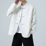 春季新中式暗花复古盘扣立领西服男高级感百搭风上衣1920-P100，男装西服，电商B378（原B341）