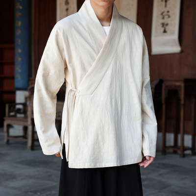 2026秋冬新款明制交领右衽纯棉汉服男女同款 1955-P85