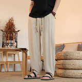 风休闲宽松长裤全棉透气哈伦裤加肥加大码K37-P60，男装休闲裤，电商B378（原B341）