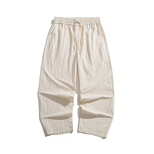 26新款春夏哈伦长裤日系宽松伞兵裤休闲裤男女同款 B378 K50-P50图片