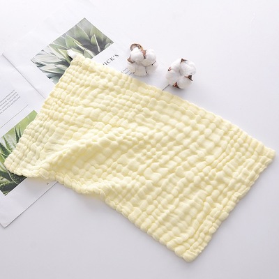 长方形洗脸洗澡毛巾普密六层纯棉纱布大毛巾柔软吸水男女家用面巾