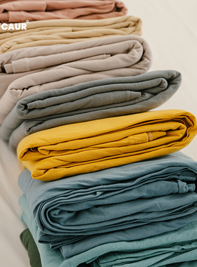 小井家a类天竺棉床笠纯棉床单单件 针织棉纯色全棉母婴裸睡双人软