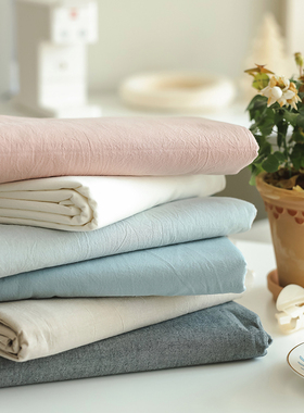 小井家100全棉纯棉床单 单件水洗棉老粗布宿舍单人被单子床笠四季