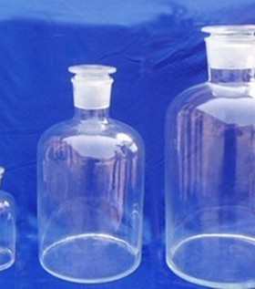 10000ML 白小口 白细口瓶 玻璃磨口瓶 白色小口试剂瓶盐城华鸥10L