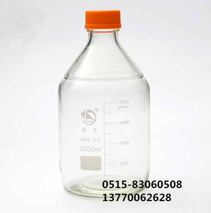 20000ml蜀牛高硼硅蓝盖试剂瓶 20L高温灭菌瓶 透明玻璃丝口试剂瓶