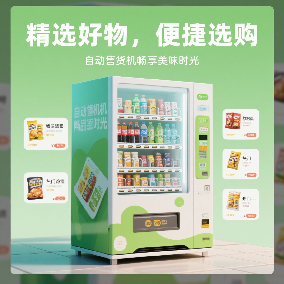 槟榔售卖机小型自动售货机烟槟榔无人智能贩卖饮料自助售卖机