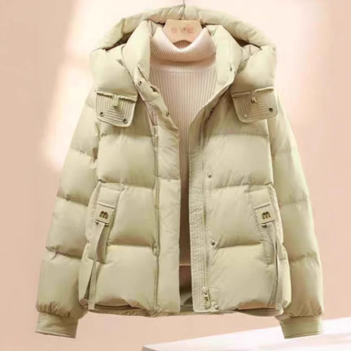 2025冬季新款加厚保暖羽绒棉服女短款棉袄外套韩版时尚小个子棉衣