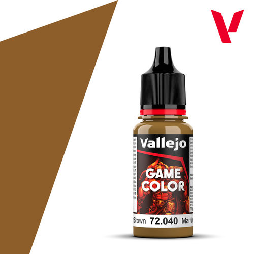 Vallejo西班牙AV72040/064皮革棕水性环保模型漆手涂GAME游戏色