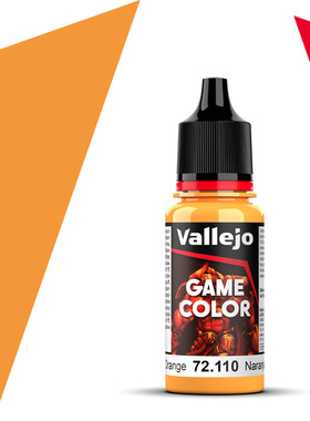 Vallejo西班牙AV72110/017落日橙水性模型漆手涂GAME游戏色