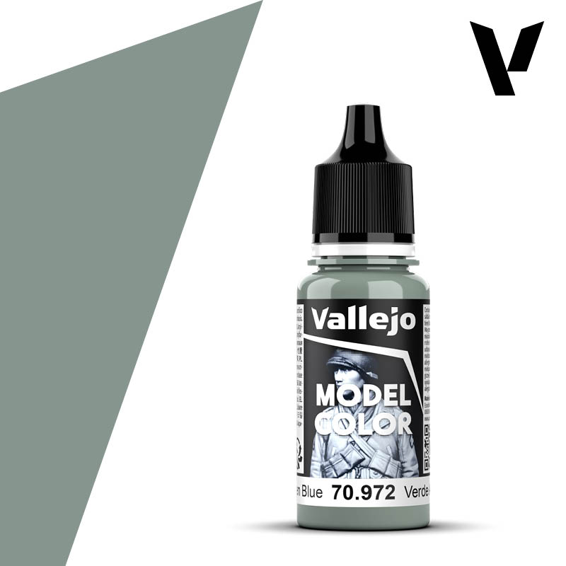 Vallejo西班牙AV70972/170浅绿蓝水性环保模型漆手涂基础通用