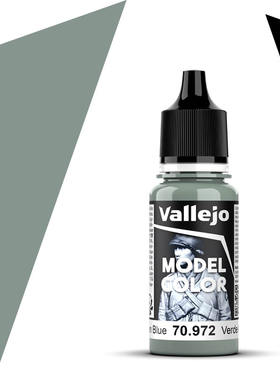 Vallejo西班牙AV70972/170浅绿蓝水性环保模型漆手涂基础通用