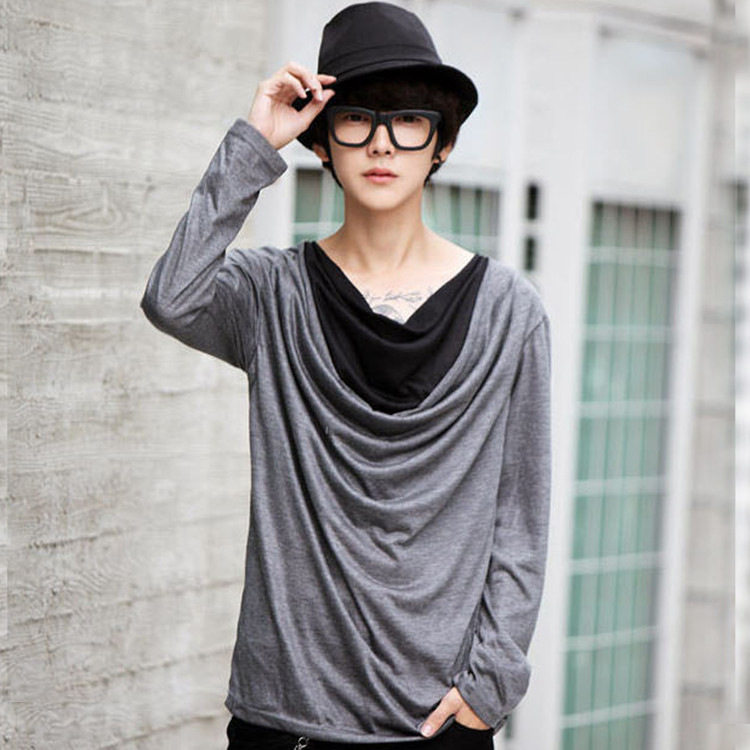 非主流夜店另类长袖t恤