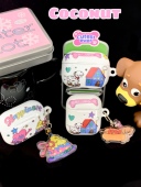 pro2小众 AirPods中国制造菲林耳机硬壳适用于1代2代pro 花椰子原创情侣美式 复古洋气ins博主同款