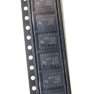 原装正品 ADS1232IPWR 贴片TSSOP-24 80SPS 4通道24位模数转换器
