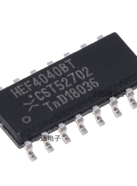 原装正品 HEF4040BT 贴片SOIC-16 二进制计数器/除法器 CD4040BM