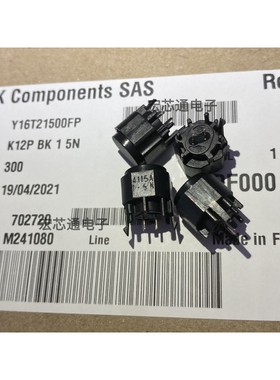 原装正品 K12P BK 1 5N  C&K K12PBK15N 30V圆形按钮按键开关1-5N