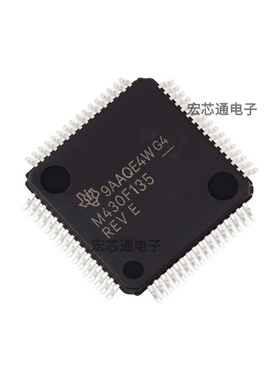 原装正品 MSP430F135IPMR 贴片LQFP-64 16位微控制器芯片M430F135